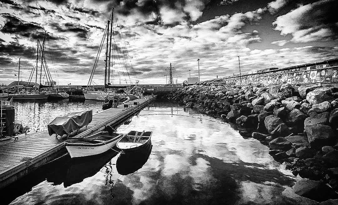 you can sail - - the wind  port  boats  boat  mono... more monochrome photography at http://bnw.alahay.org