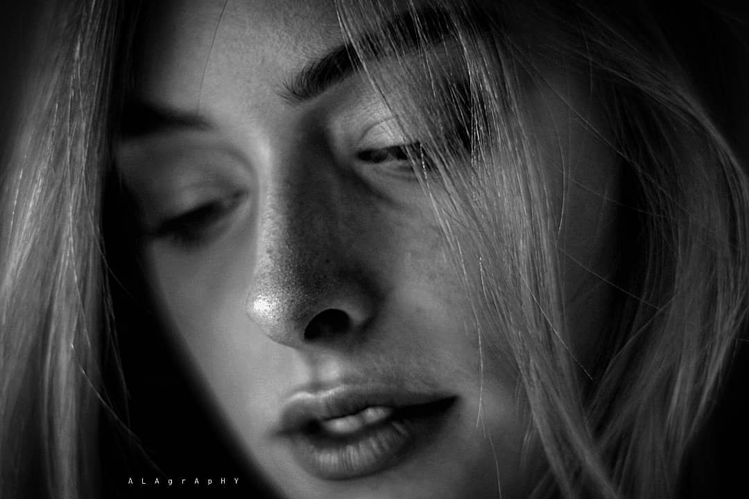 . The  bokeh eating your  lips While your eyes rem... more monochrome photography at http://bnw.alahay.org