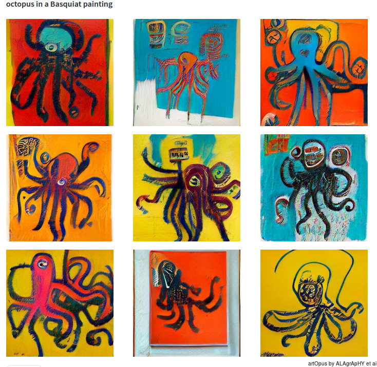 ARTOPUS, octopus paintings by basquiat.png.jpg with ai art and alagraphy