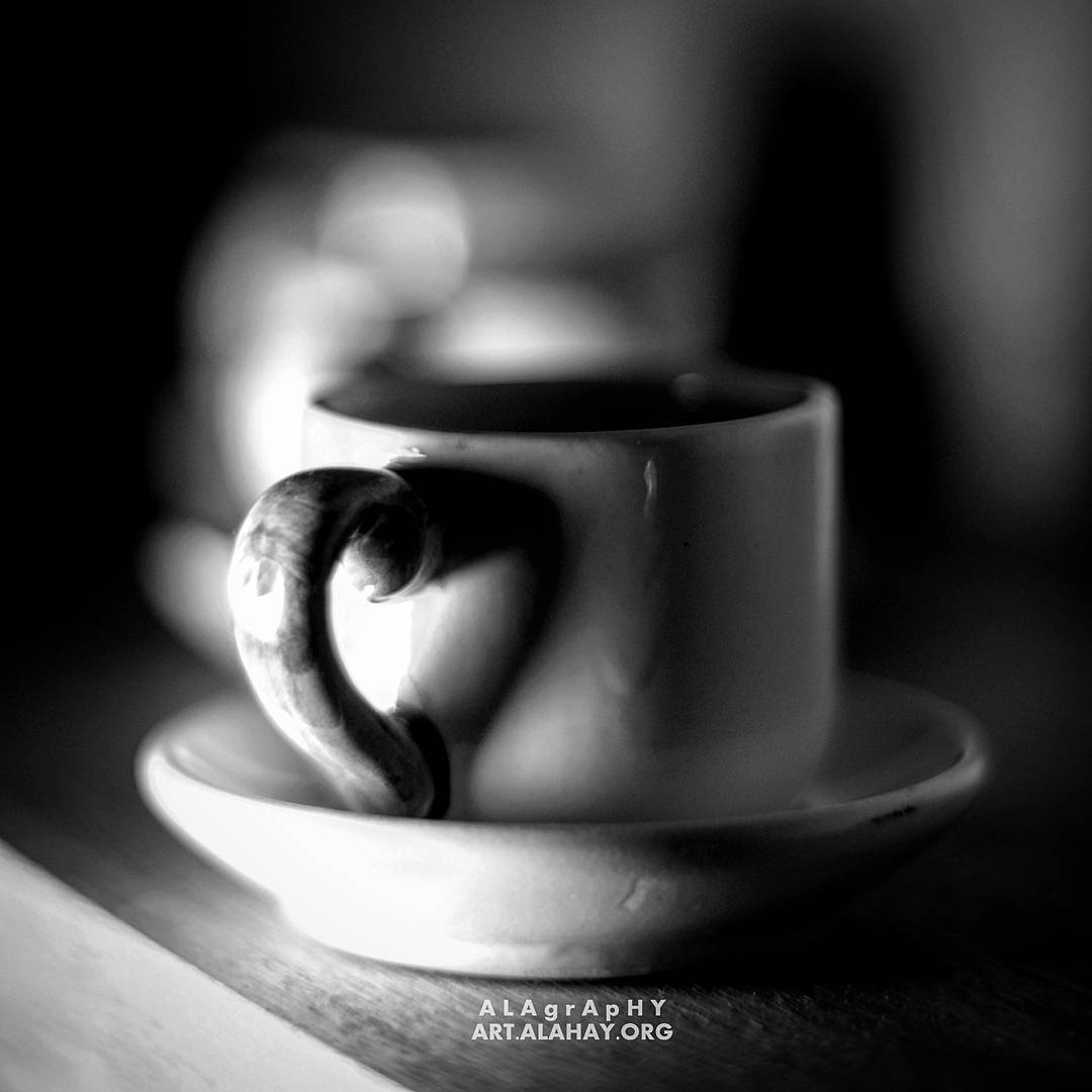 I  heart  coffee   love  cafe  caffe ... more monochrome photography at http://bnw.alahay.org