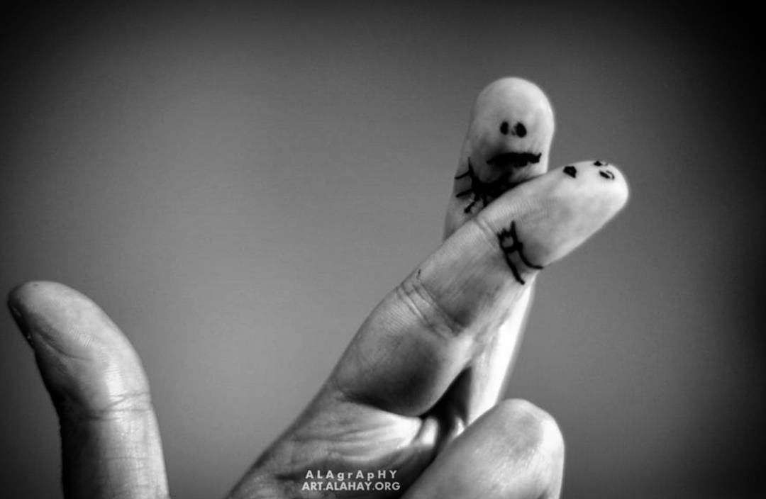  dance me to the end of time.   fingers  finger  m... more monochrome photography at http://bnw.alahay.org