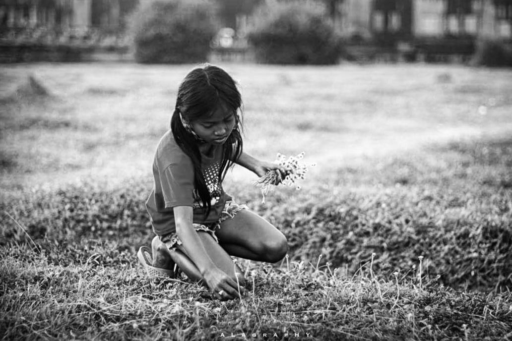 Portrait from  Cambodia. Whatever you do, do it wi... more monochrome photography at http://bnw.alahay.org