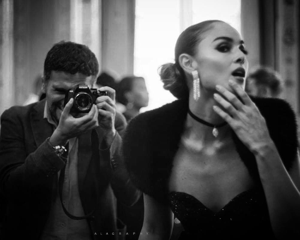 We meet again,  photographer and  model, this time... more monochrome photography at http://bnw.alahay.org