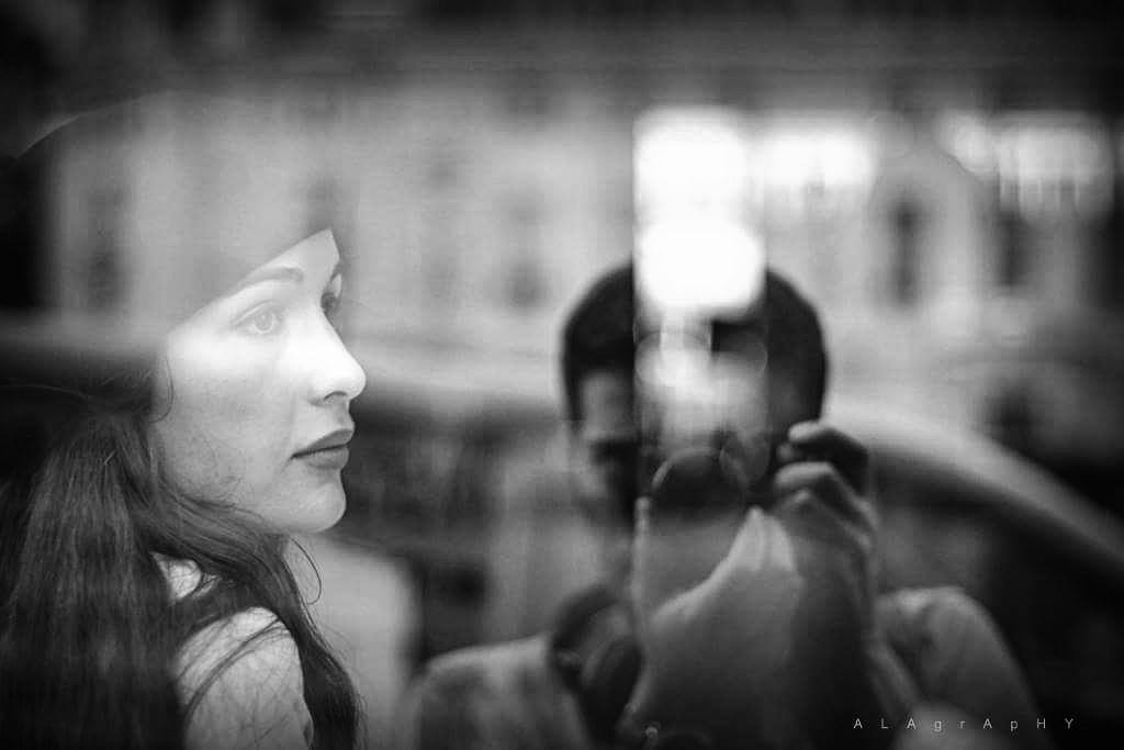 There are at least two people in every photo, the ... more monochrome photography at http://bnw.alahay.org