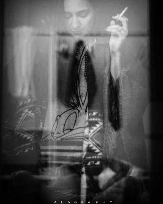  Mystery and  mysterx meet in the  fog  abstract  ... more monochrome photography at http://bnw.alahay.org