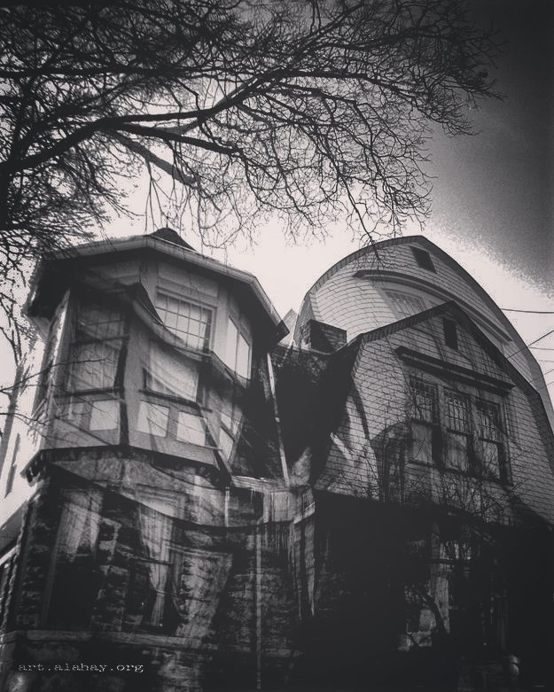  Haunted .  halloween  spooky  Scary  horror  home... more monochrome photography at http://bnw.alahay.org