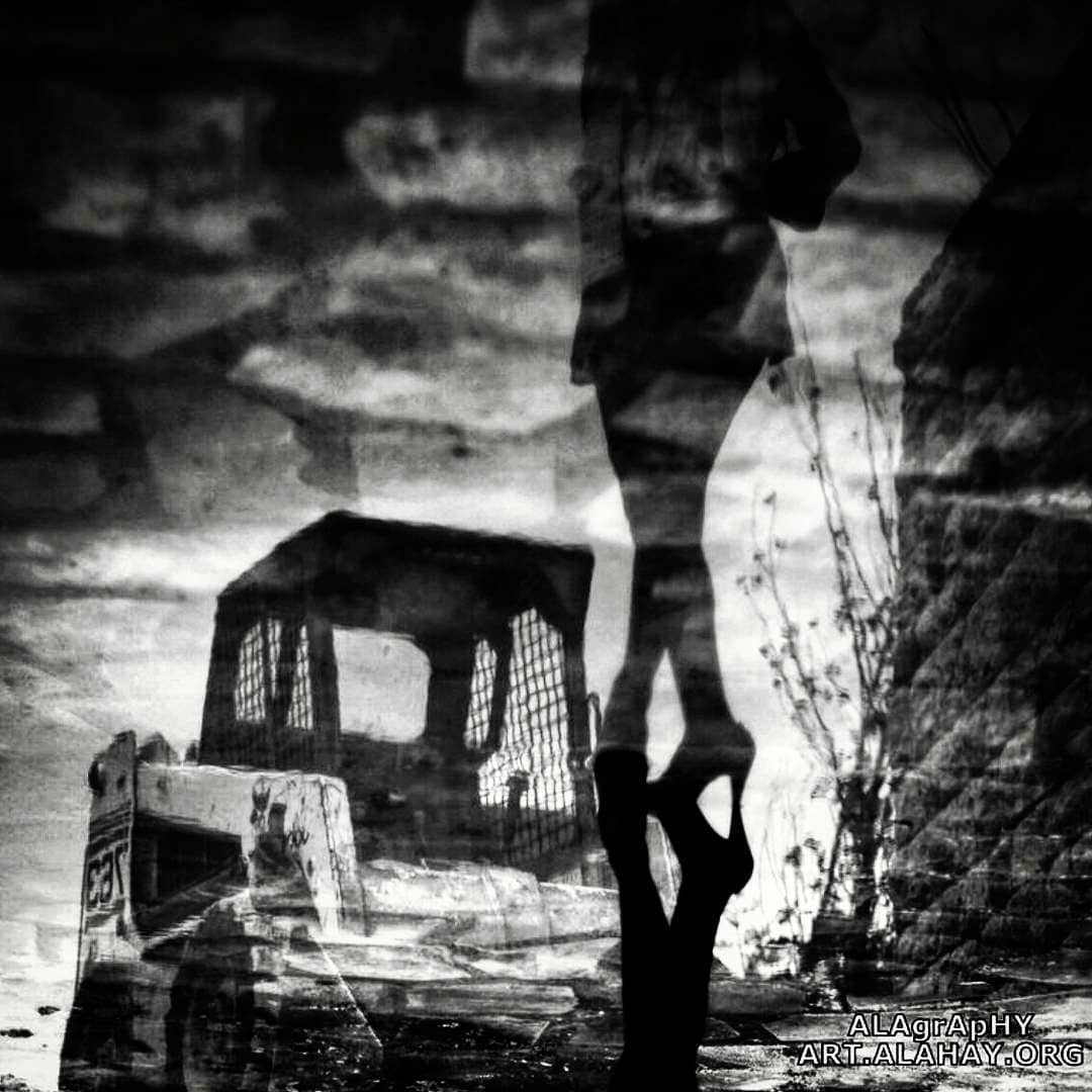  reflection of a  farewell .  Vague memories of yo... more monochrome photography at http://bnw.alahay.org