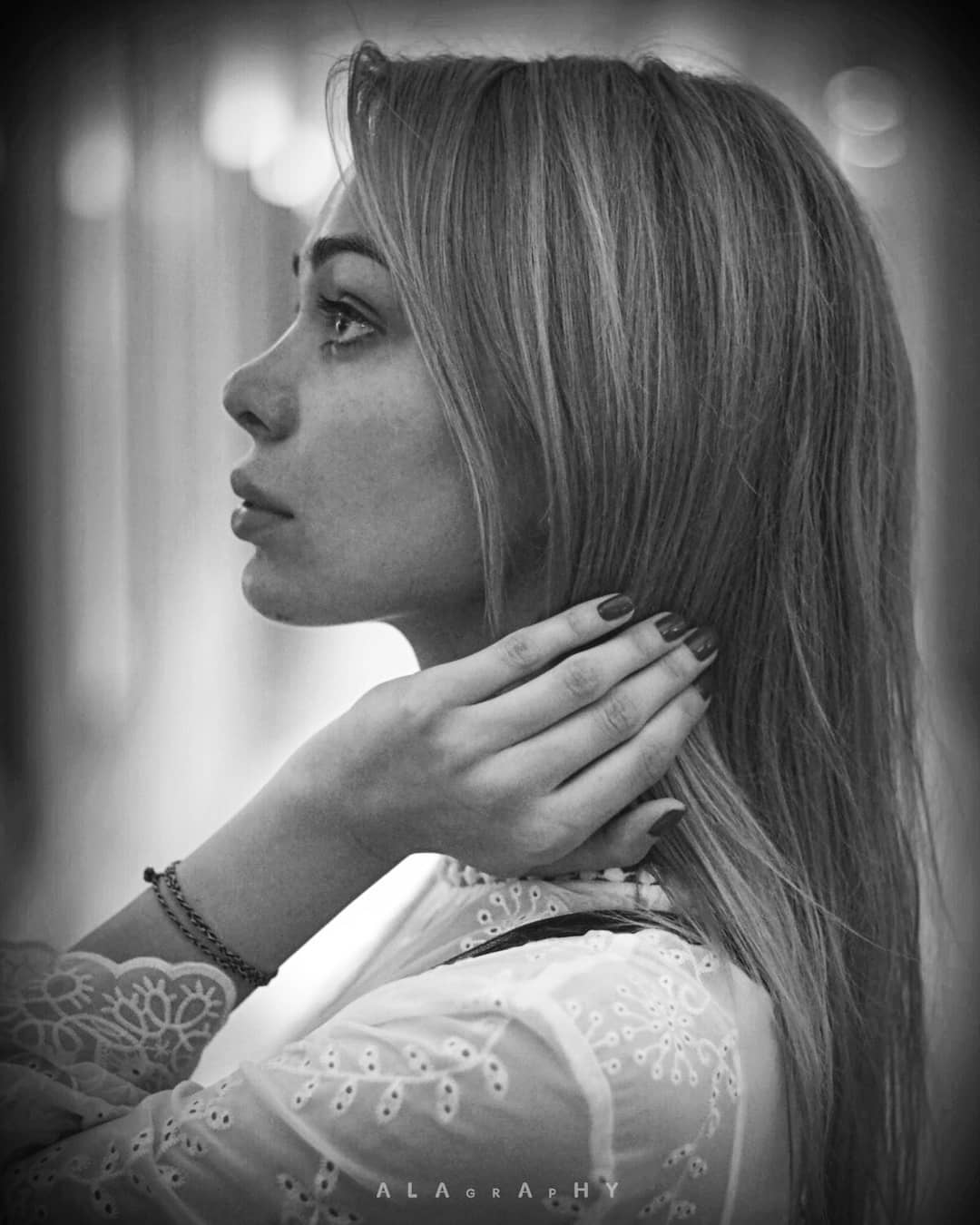 . M a r i .  bnw  portrait  blackandwhite  bnw_por... more monochrome photography at http://bnw.alahay.org